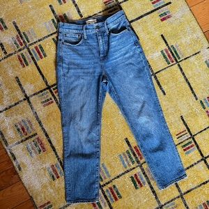 Madewell Classic Straight Jeans in Coldbrook Wash